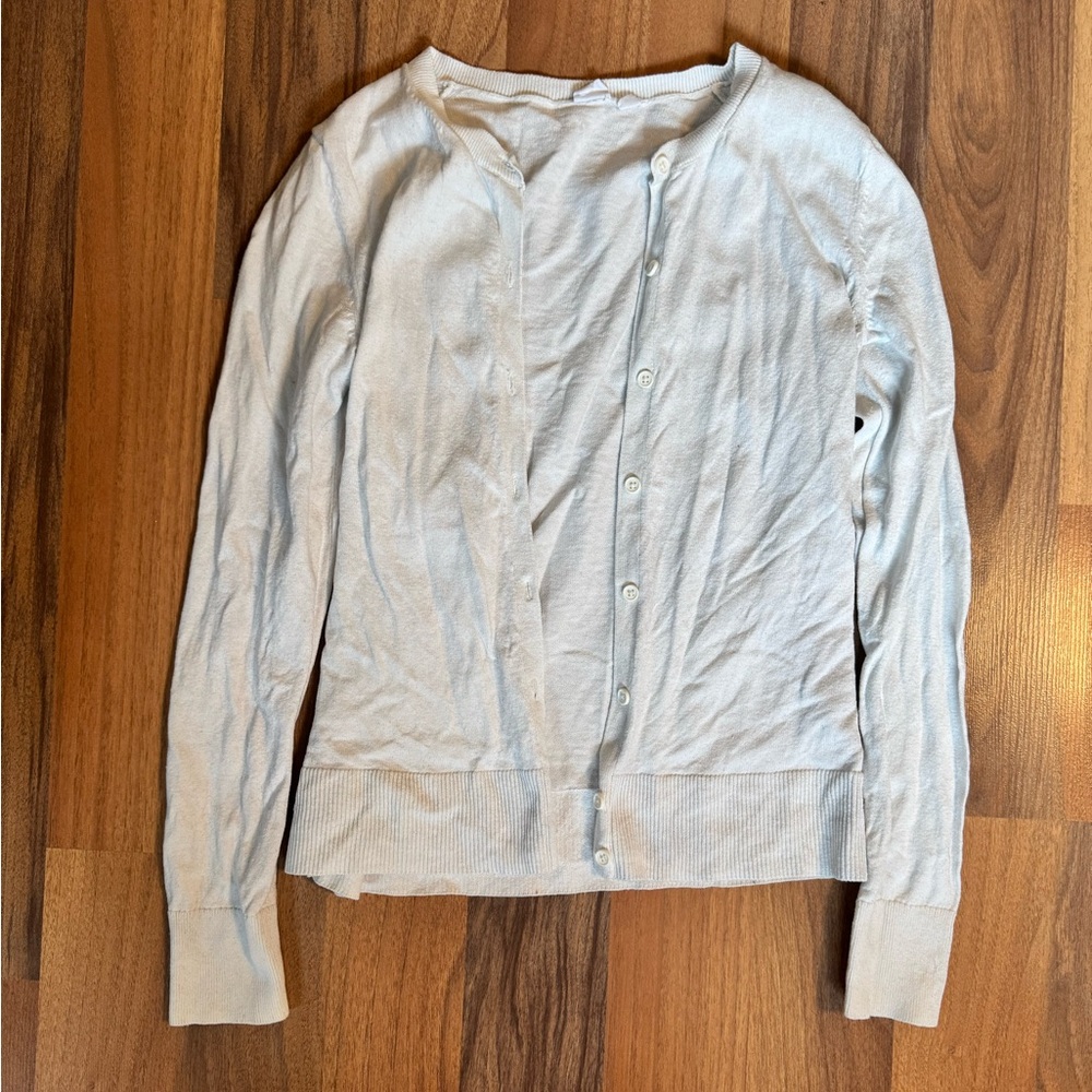 GAP Women's Soft Gray Cardigan